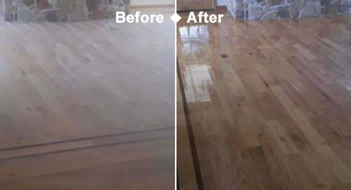 Wood Floor Buffing and Recoating Brookfield